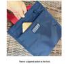 Mori Style Color Block Tote: Lunch Bag for Students and Professionals