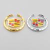 6CM Emblemat Naklejka na Szybę Samochodową Boczny Odznakę na Bagażnik do Cadillac ATS BLS CT6 CTS EXT SLR STS XLR XT4 XTS Escalade Deville