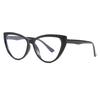 Anti-Blue Light Glasses High Quality Cat Eye Eyewear Women Sexy Fashion Eyeglasses Blue Light Blocking Man Lady Computer Eyeglas