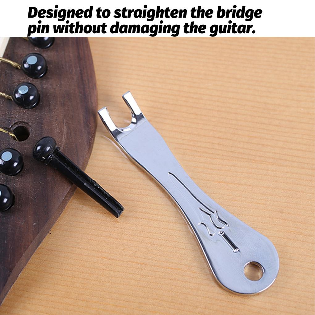 Guitar String Nail Puller Removal Pullers Professional Bridge Pins Remover Instrument Fitting Repair Hand Tool