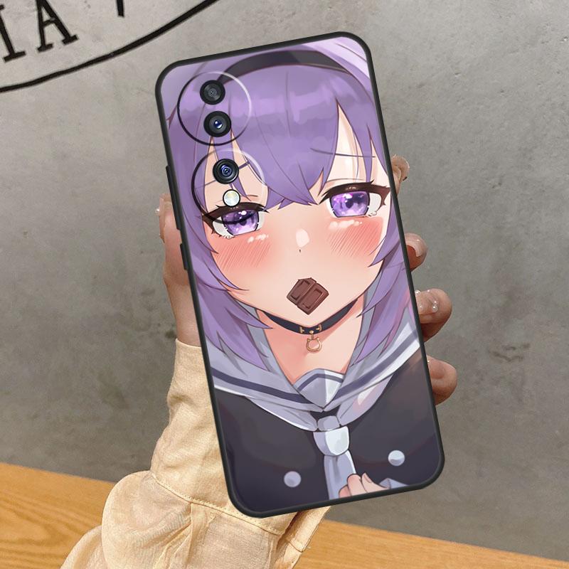 Nekomata Okayu Hololive Case For Honor Magic 8 5 6 7 Lite 200 400 Pro 50 70 90 X8c X8b X9a X9b X9c X9d Win RT Cover