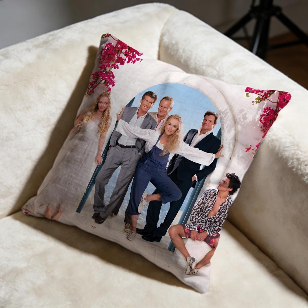 Popular Mmamma Miaful Cushion Cover Soft Decorative Pillow Case Suitable for Bedroom Sofa Car Travel Use