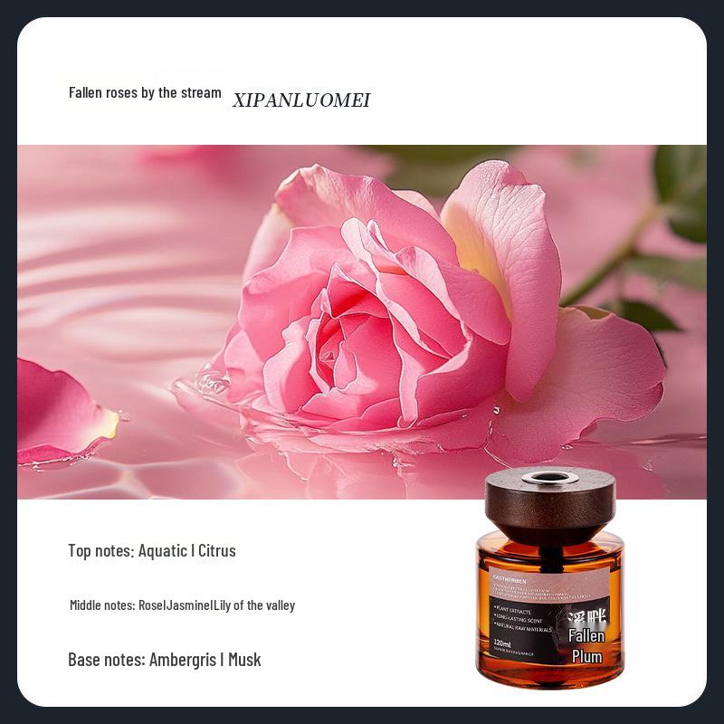 Роскошный Автомобильный Ароматизатор с Деревянной Крышкой: Долгоиграющий ароматерапевтический и дезодорирующий аромат 120ml