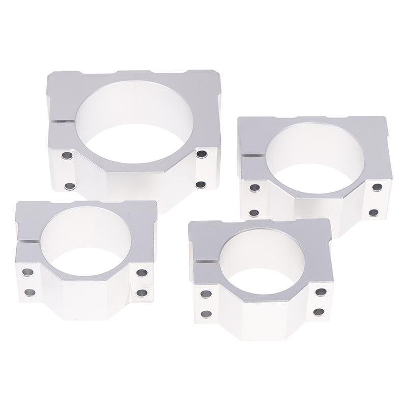 52Mm 56Mm 65Mm 80Mm Suporte de Motor de Alumínio com Abraçadeira de Fuso para Máquina Roteadora de Gravação CNC Suporte de Montagem de Motor