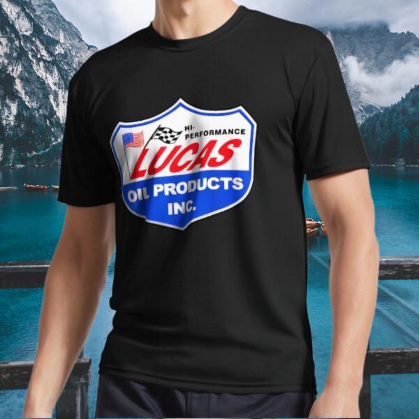 

New Shirt Lucas Oil Racing Active T-Shirt Funny Size S to 5XL 4XL