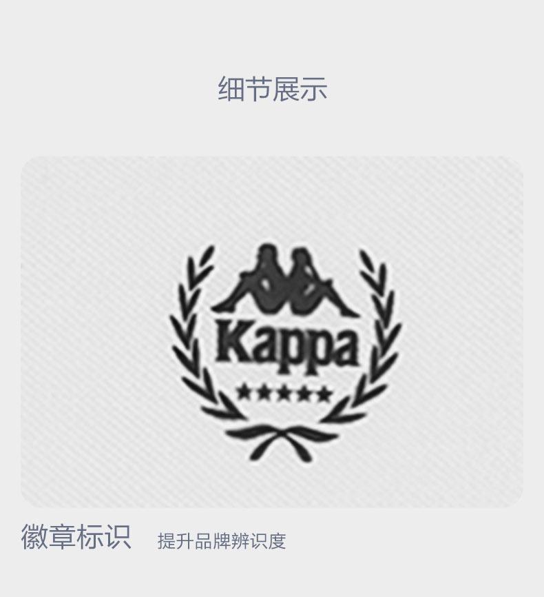 Kappa Short Sleeve New Women's POLO Half Sleeve Casual V-neck T-shirt