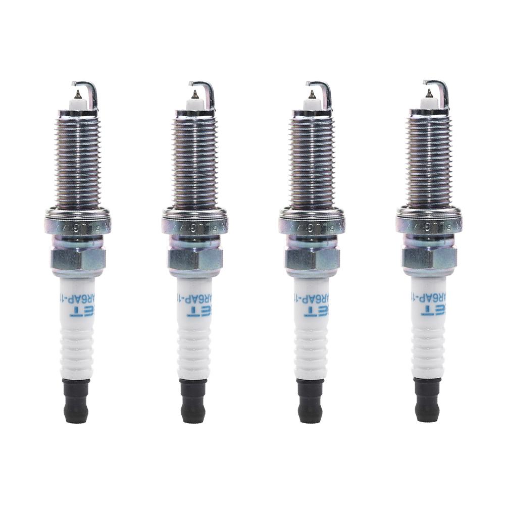 Ignition Coils + Spark Plugs Kit For RENAULT FLUENCE GRAND SCÉNIC III LATITUDE 2.0 16V MEGANE CC/III 2.0-CVT 2009- 8200699627 4Pcs Spark Plugs