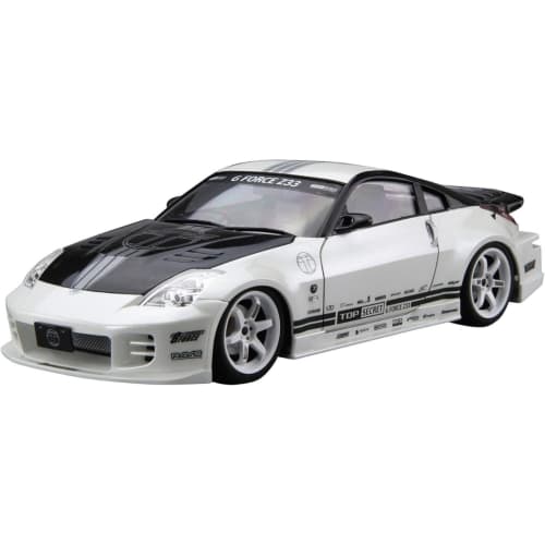 Aoshima Bunka Kyozai 1/24 The Tuned Car Series No.33 Nissan Top Secret Z33 Fairlady Z '05 Plastic Model Car