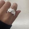 925 Sterling Silver Rings for Women Men Couple Minimalist Handmade Simple Bump Ring Party Jewelry Gift Prevent Allergy