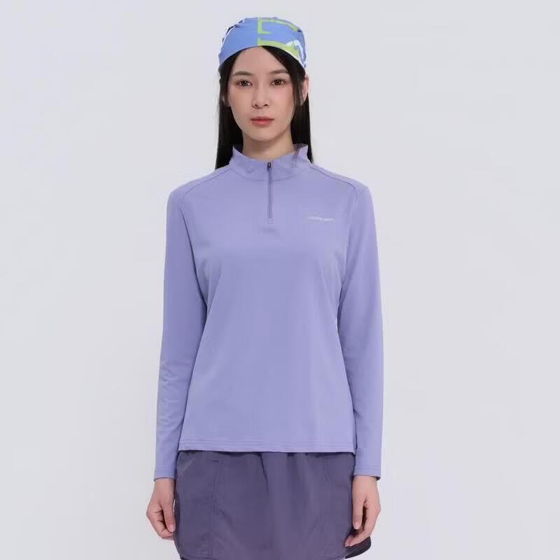 SCALER Women's Stand-Collar Long-Sleeve T-Shirt