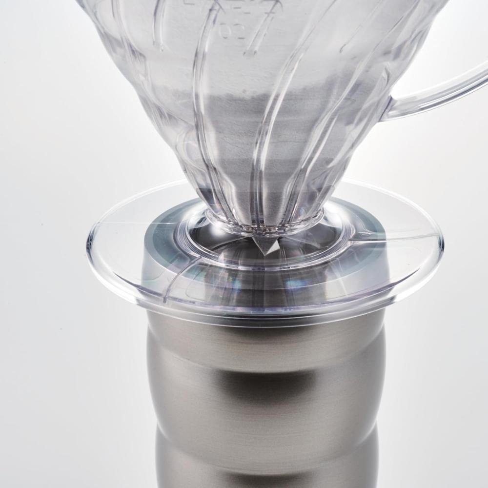 Hario V60 Transparenter Dripper 01 Klar Für 1 2 Tassen Kaffee Handaufguss Hergestellt in Jap