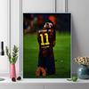 Neymar Pattern  3pcs 100% Round Full Drill 5D DIY Diamond Painting Embroidery Cross Stitch Rhinestone Décor