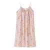 Lyocell Nightgown with Chest Pad, Women's Summer Suspender Pajamas, Maternity Plus Size, Cool Thin Tencel Dress.