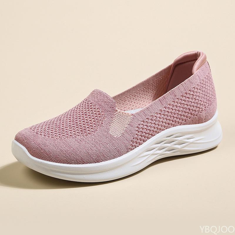 Fashion Comfortable New Soft Soled Women's Single Shoes for Sports and Leisure Breathable Women's Shoes for Daily Brisk Walking Sneakers
