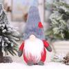 Creative Christmas Ornament Plush Faceless Moustache Doll  home decoration accessories for living room