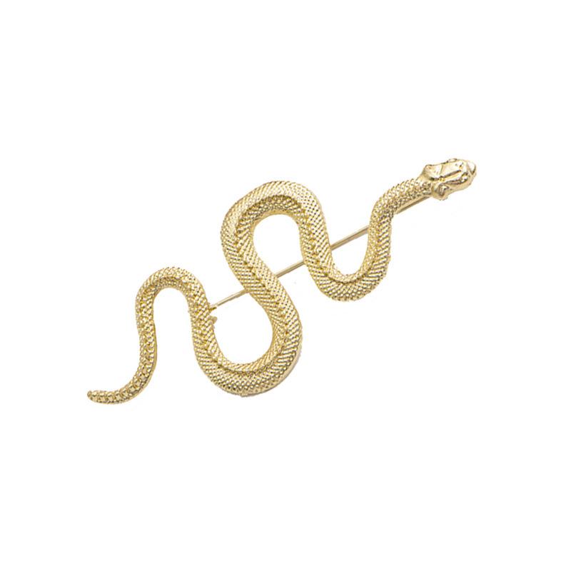 Creative Retro Snake Brooch: Unique Fashion Accessory for Women & Men