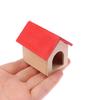 1:12 Dollhouse Miniature Kennel Doghouse Dog Basin Dog Food Furniture Model Decor Toy Doll House Accessories