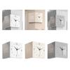 Corner Clock Easy to Read Outdoor Square for Bedroom Living Room Classroom
