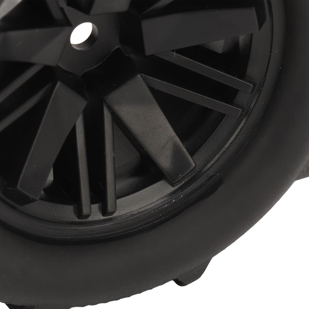 4PCS RC Tire Wheel Plastic Hub Rubber Black Strong Grip Pattern Shock Absorb RC Car Part for WLTOYS 144001 1/14 1/16 1/18