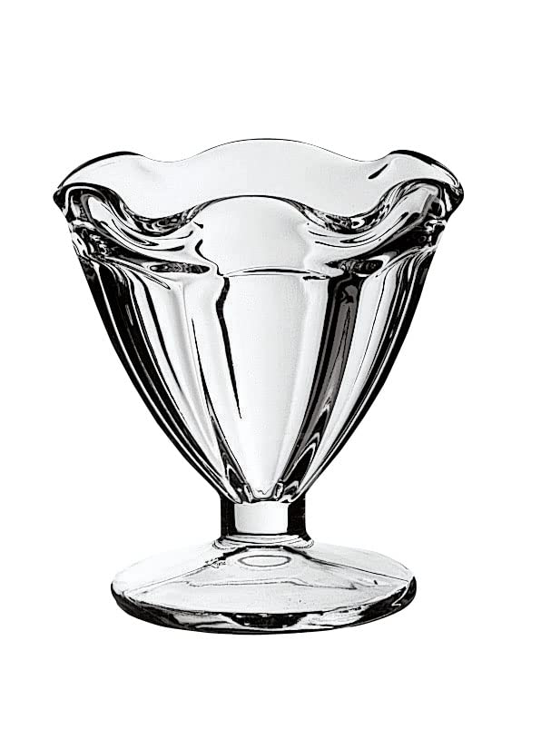 Libbey Fountain Series Tulip Sundae No. 5101 Soda Glass USA (Pack of 6) PLB1201