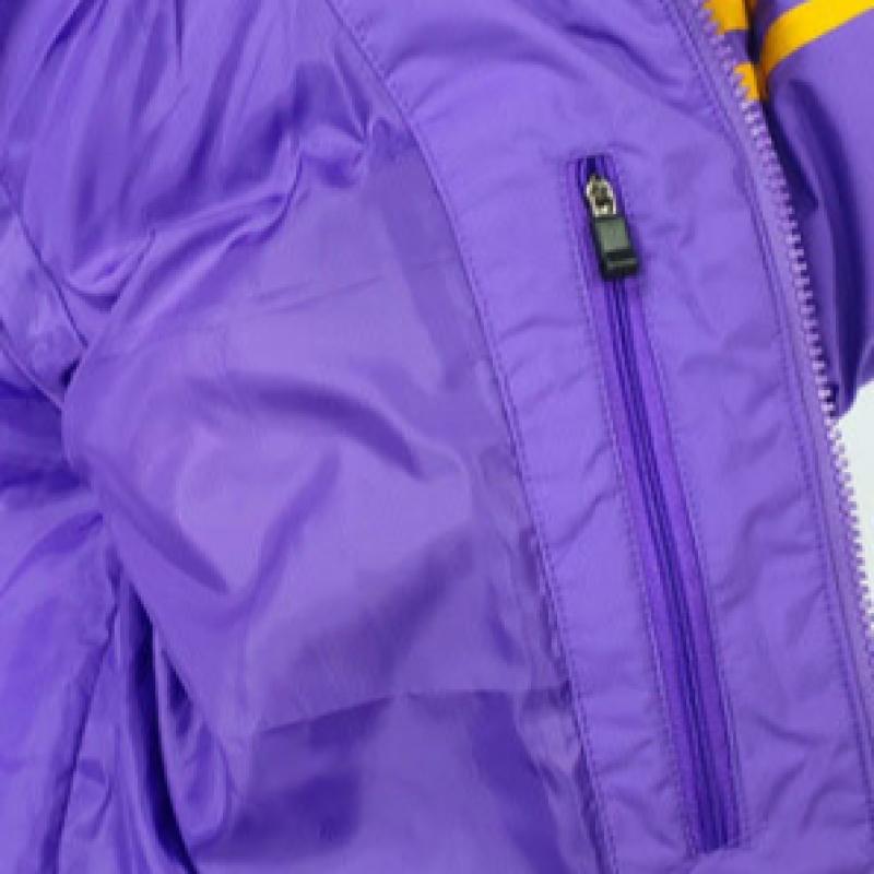 Puma Yutu Men woMen Winter Cold Weather Long Padded Jumper Bench Coat Purple