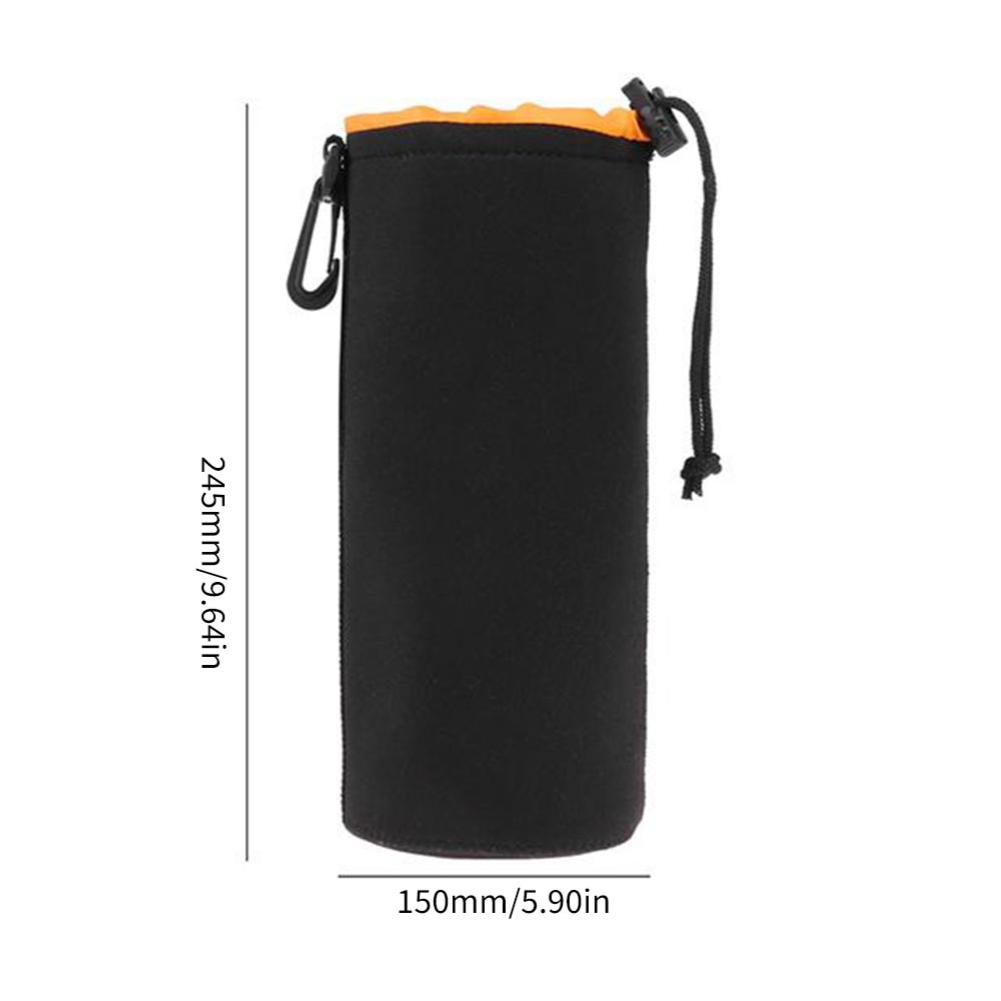 Camera Lens Pouch Bag Soft Neoprene Waterproof DSLR Camera Lens Protective Bag For Canon Sony Most Digital SLR Camera