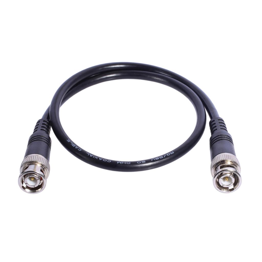 BNC Male to BNC Male Plug Adapter CCTV Extension Coaxial Line Cable Connectors Cable for Security Camera Systems