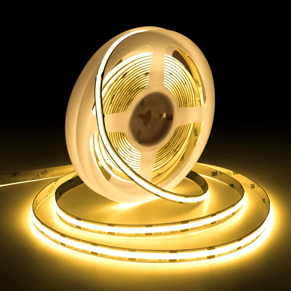 DC12V COB LED-Streifen für Raumdekoration DIY-Basteln 4mm 8mm DC24V Lineare Lichtleiste LED-Bandlicht Warmweiß Kaltweiß Dimmbar
