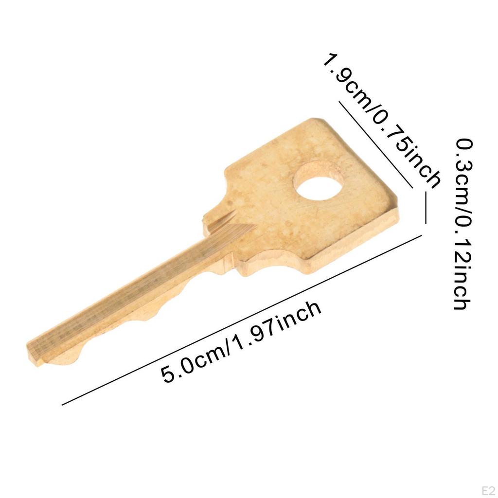 Key for Vending Bottom Machine Lock,Part,Equipment,High Security Replacement