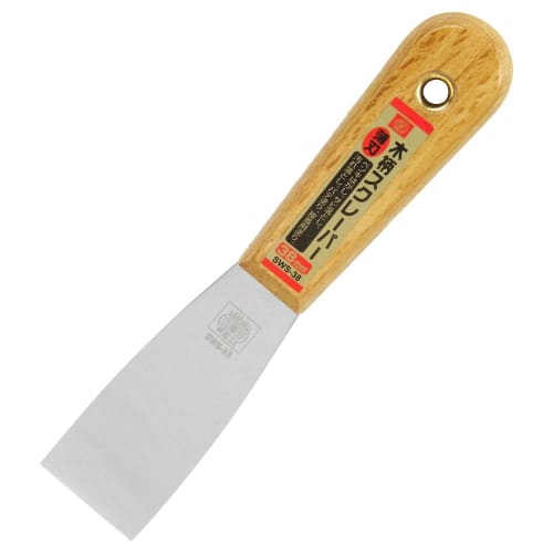 SK11 (SK11) Wooden handle thin blade scraper 38mm SWS-38