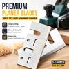 82mm Woodworking Planer Blades High Speed Steel Alloy Cutter Replacement Parts Fit 1900B Handheld Electric Planer Wear-resistant