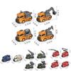 Baby Engineering Vehicle With Inertia Drive And Plastic Material For Early Learning