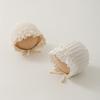 Breathable Cotton Ear Protection Fetal Cap Ruffle Flower Ruffle Hat  Bonnet 2-24Month Infant