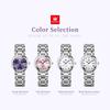 OLEVS 5575 Simple Fashion Quartz Watch For Women Calendar Display Stainless Steel Hand Clock Waterproof Luxury Woman Watches