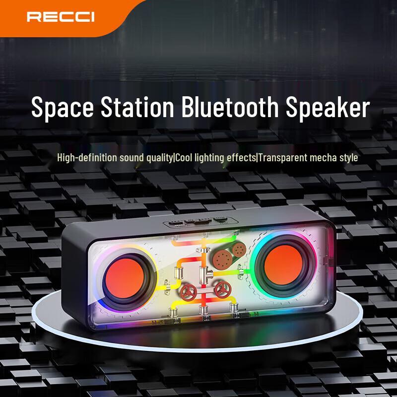 Recci RSK-W38 HiFi RGB Bluetooth Speaker CN plug (adapter included)