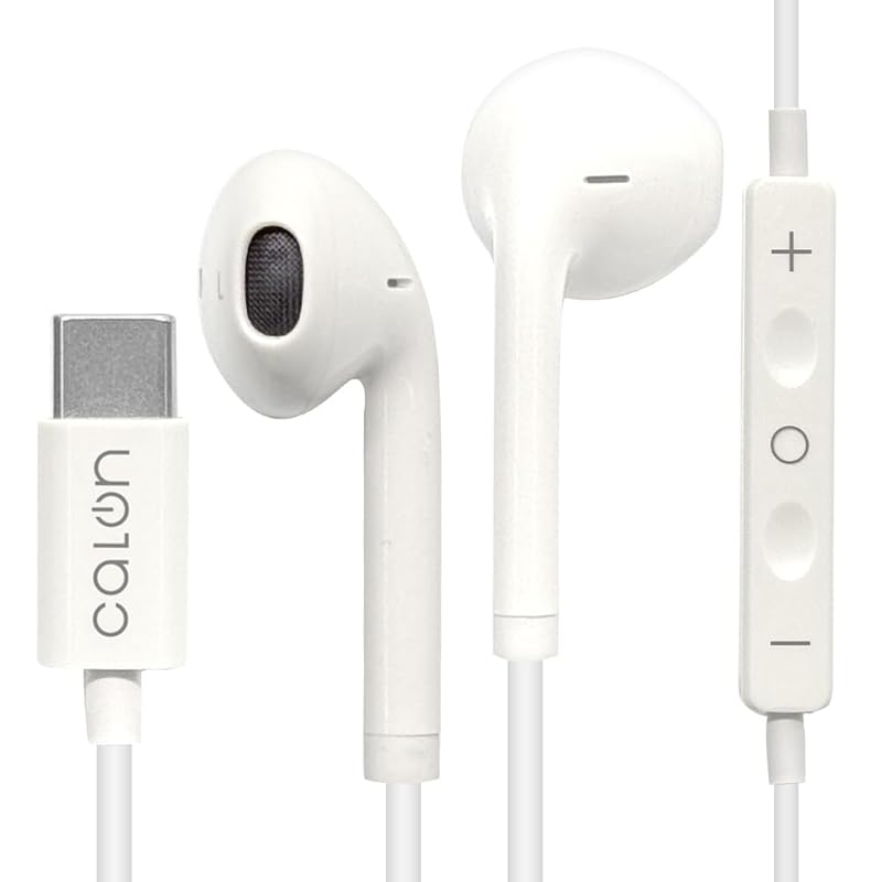 

rasta banana Smartphone iPhone16 Android for Type-C stereo earphone microphone Equipped with DAC wired calon white RESMSCD04WH