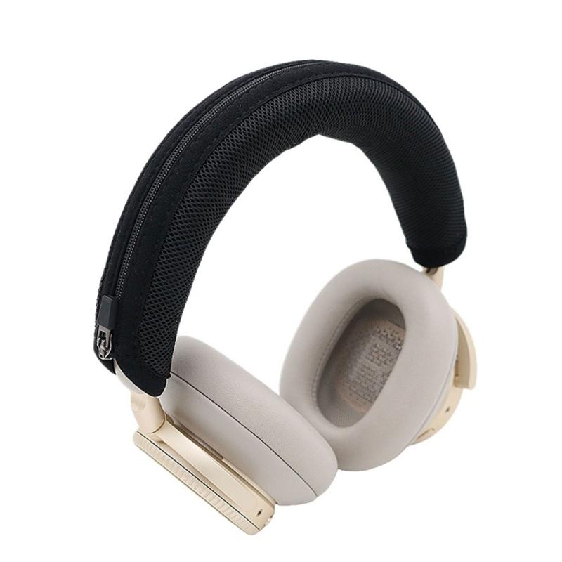 Breathable Mesh Cloth Headband Pad Cover Washable Headbeam Cushion Sleeve for H100 Headphone Comfort