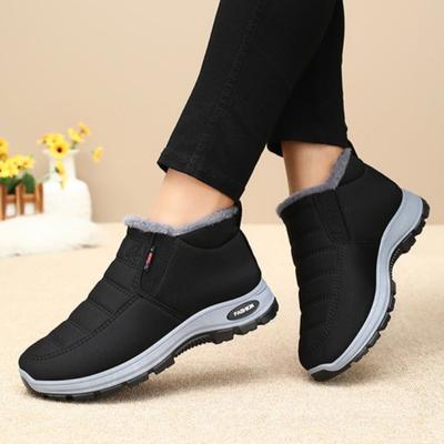 Warm Plush Women Winter Boots Non-slip Sole Casual Outdoor Walking Footwear for Cold Weather High Quality Fur Shoes for Couples
