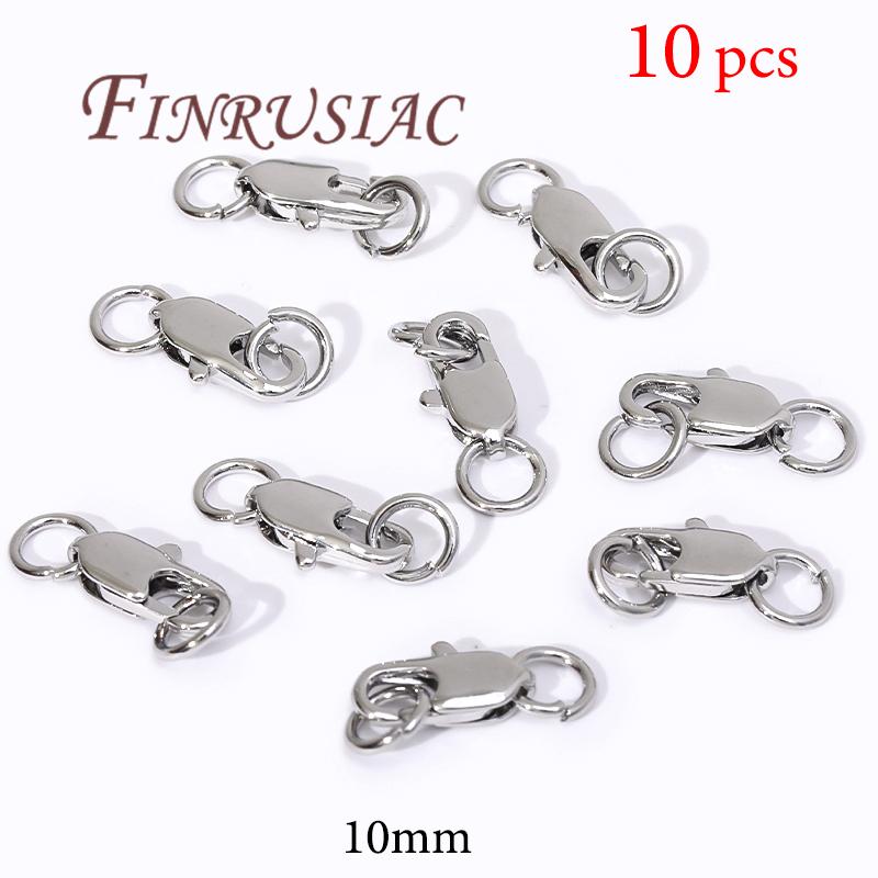 18K Gold Plated Lobster Clasps For Bracelets,Spring Clasps For Jewelry,DIY Jewelry Making Supplies,Connectors Clasp Accessories