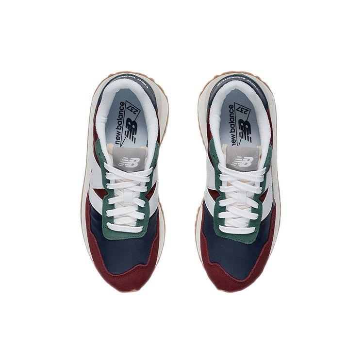 New Balance Uomo 237v1 Rosso Scarlatto Team Verde Foresta MS237EA