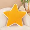 Star-Shaped Lumbar Support Pillow - Plush Cushion for Kids' Room or Sofa Décor
