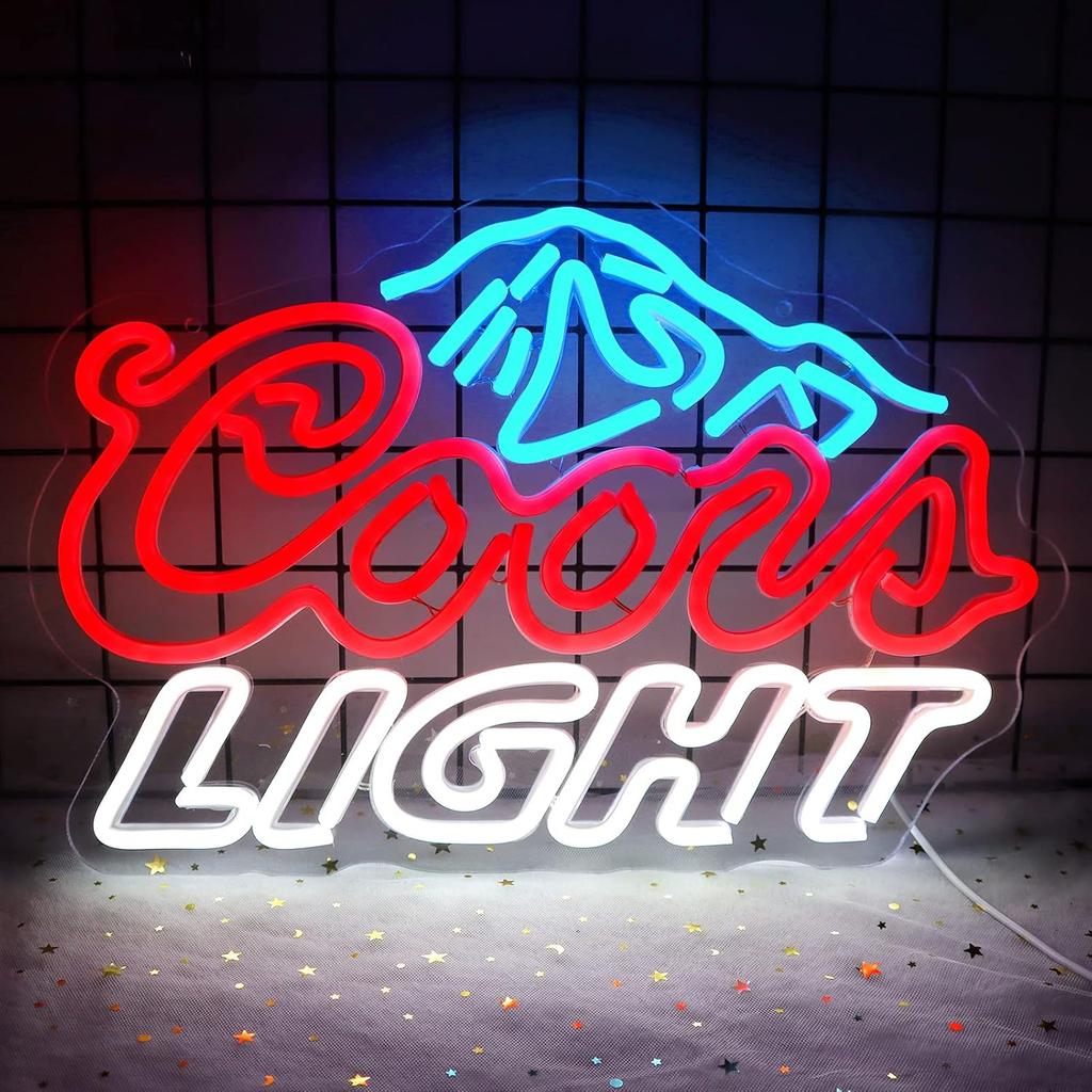 JFLLamp Crs LIGHT Neon Signs for Wall Decor Neon Lights for Bedroom Led Signs Suitable for Man Cave Bar Pub Restaurant Christmas Birthday Party Gift