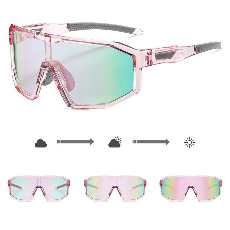 aoron Outdoor Photochromic Polarized Sunglasses Fashion Sports Driving Cycling Skiing Glasses for Men Women UV400 Anti Glare Goggles