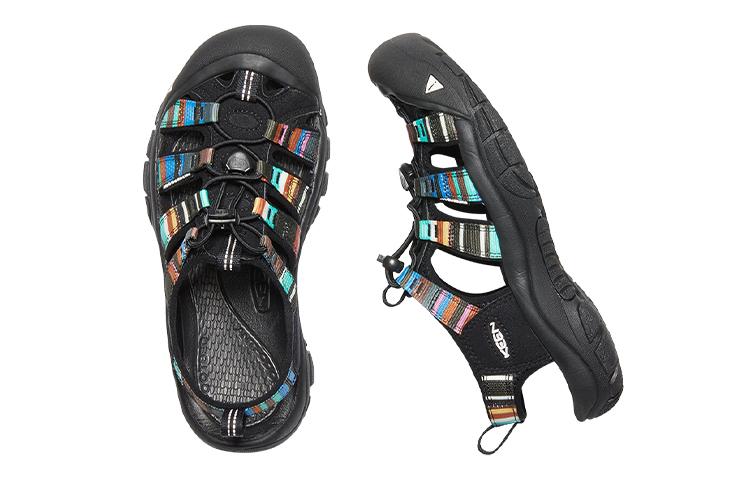 Keen Newport H2 Fabric Slip Resistant Support River Trekking Shoes Women's Black 1003480