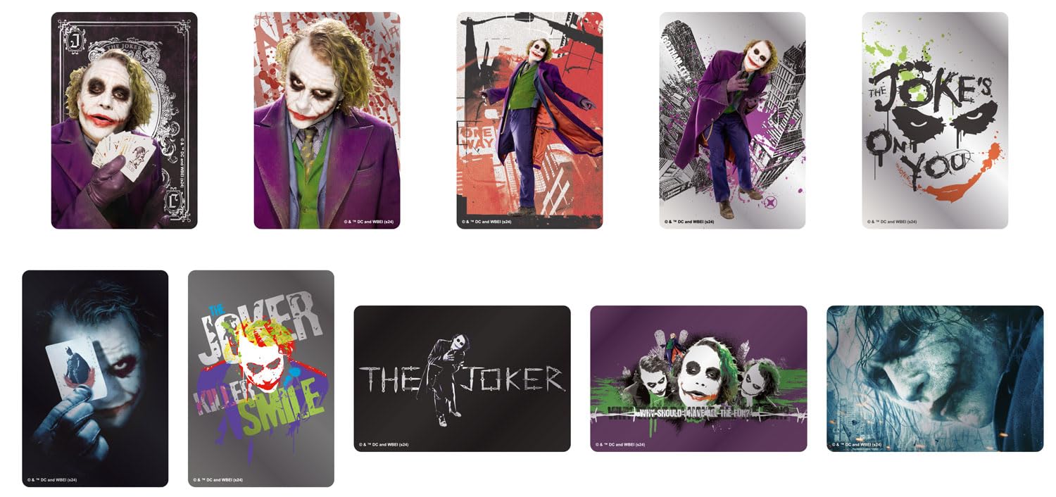 

Коллекция металлических мини-карт JOKER DARK IJ251 (РЫЦАРЬ/ДЖОКЕР)
