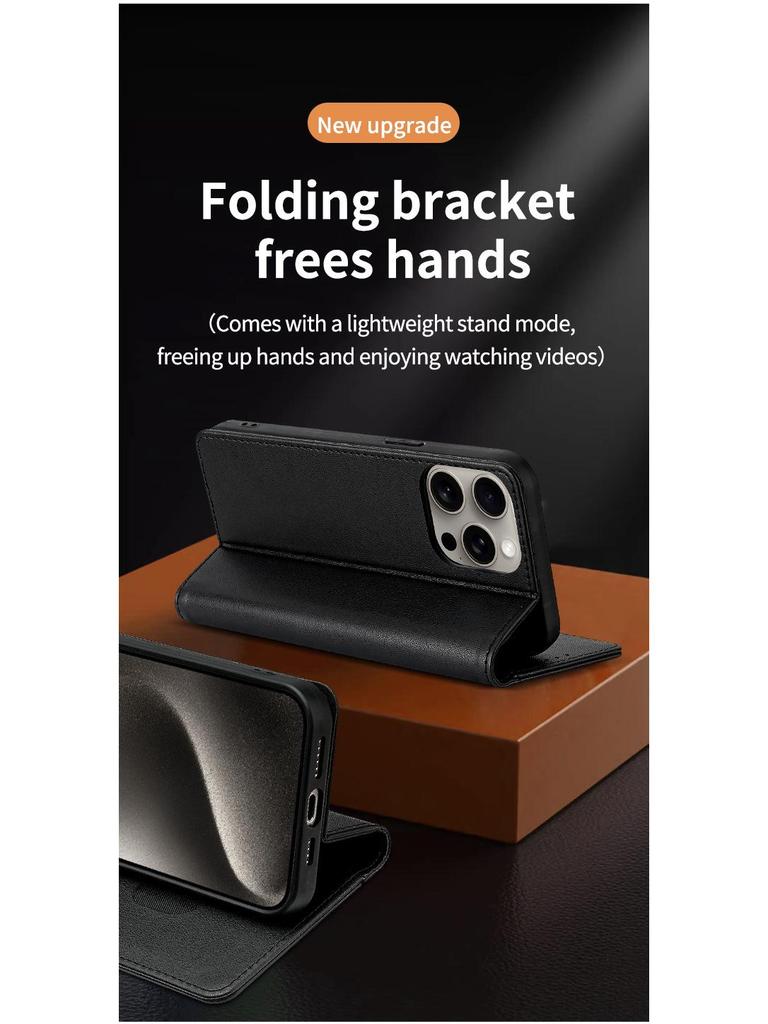 Magnetic Flip Phone Case for Google Pixel 6A/7A/8A - Drop-Proof 5G Protective Cover