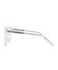 Hangeul Geek Chic Oversized Glasses Transparent