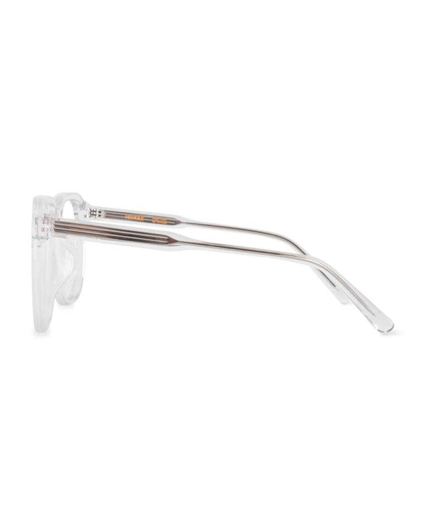 Hangeul Geek Chic Oversized Glasses Transparent