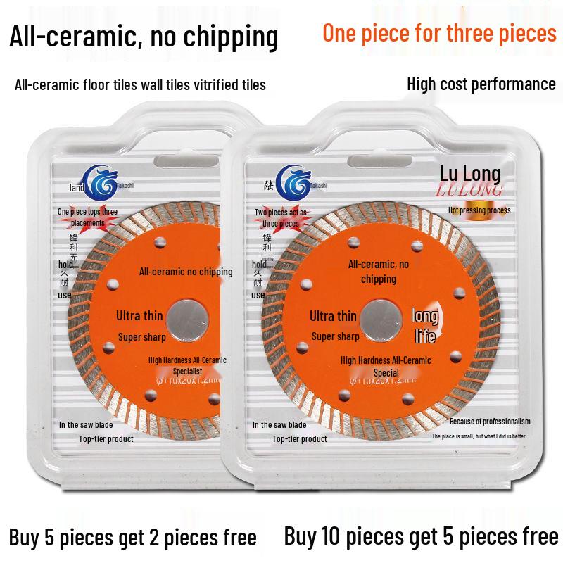 Diamond Saw Blade for Marble and Ceramic Tile Cutting, 100mm Circular Blade for Angle Grinders