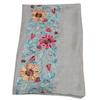 Embroidered Flower Scarf Cotton Women Long Wrap Bandana Scarves Girl Shawl Gift